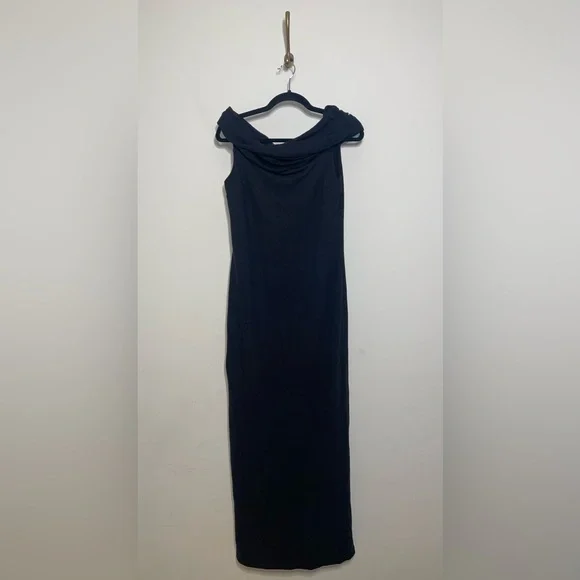 Reformation Josefina Maxi Dress in Black Women